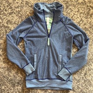Ivivva Girl’s Shiver Stopper Fleece Lined 1/4 Zip Pullover